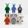 New Nights In The Forest Deer Owl Goat Monster Building Blocks Collectible Decoration Model Set Have Children Toy LED 99 light s STEM DIY Model Kit 3D