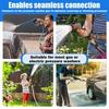 M22-14Mm X 3/4 Inch Garden Hose Adaptor High Pressure Brass Garden Hose Connector Quick Connect Pressure Washer Connector