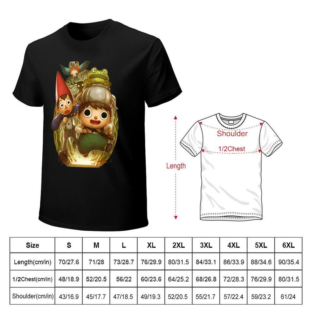 Over the Garden Wall TShirt Personalized tshirt graphic t shirts summer tops t shirts for men cotton