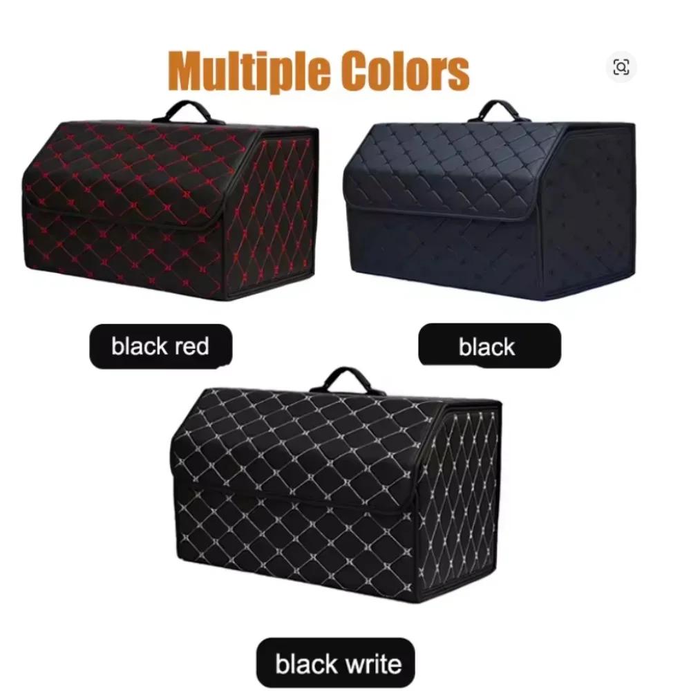 Folding Multifunctional Car Storage Box Interior Organizer - Versatile Vehicle Storage for Auto Organization