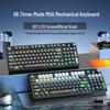 **98-Key Wireless Bluetooth Mechanical Keyboard with Silent Blue Switches**