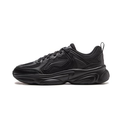 Li Ning Γάλα Καρύδα Ευέλικτα Ρετρό Παχιά Σόλα Μοντέρνα Τάση Απορρόφηση Κραδασμών Αντιολισθητικά Ανθεκτικά στην Φθορά Υποστήριξη Χαμηλού Προφίλ Παπούτσια του Μπαμπά AGCV403-3