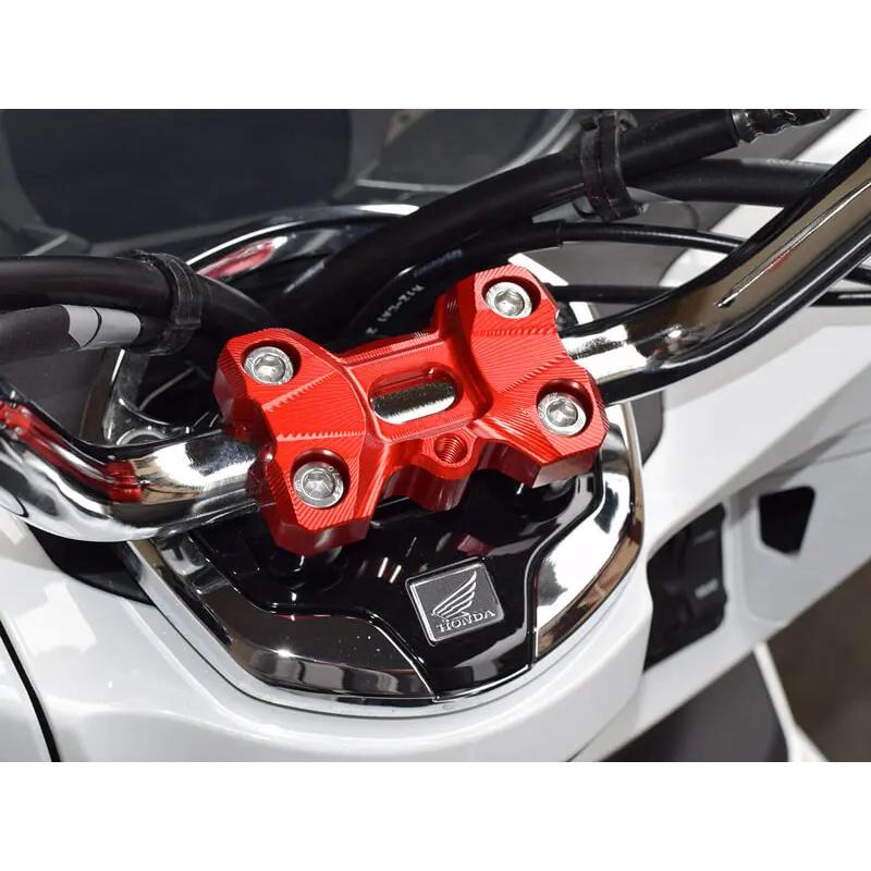 Chekis  Motorcycle Accessories Are Suitable for Honda Pcx125 Pcx160 Pcx150 Modified Handlebar Pressure Code Cover Faucet