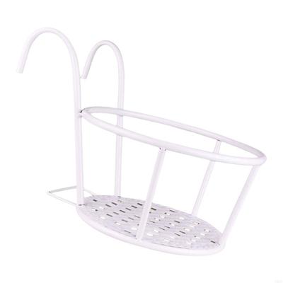 Y5JC Iron Wall Mounted Planter Shelf For Indoor Outdoor Plant Durable Storage Rack Space Saving Decorative Garden