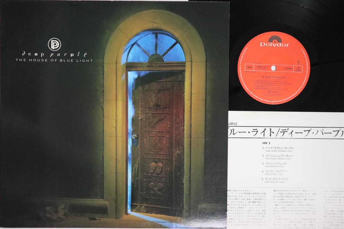 Виниловая пластинка DEEP PURPLE  House Of Blue Light 28MM0556 POLYDOR 1987 Япония Рок Б/у
