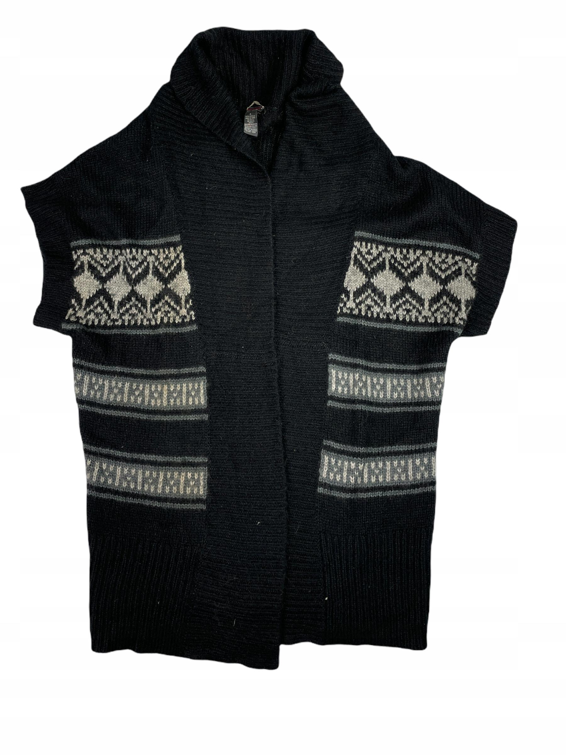 

Black women s patterned sweater Devoted L - Used