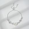 Four-leaf Clover Bracelet with Cat's Eye Stone A Luxurious and Sophisticated Jewelry Piece