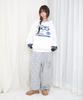 VIDEO JOCKEY Star Number 5 Sweatpants [Melange Grey]