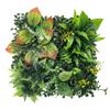 DIY Artificial Plant Wall Panel Sunflower Artificial Fern Grass  Background Wall Decoration