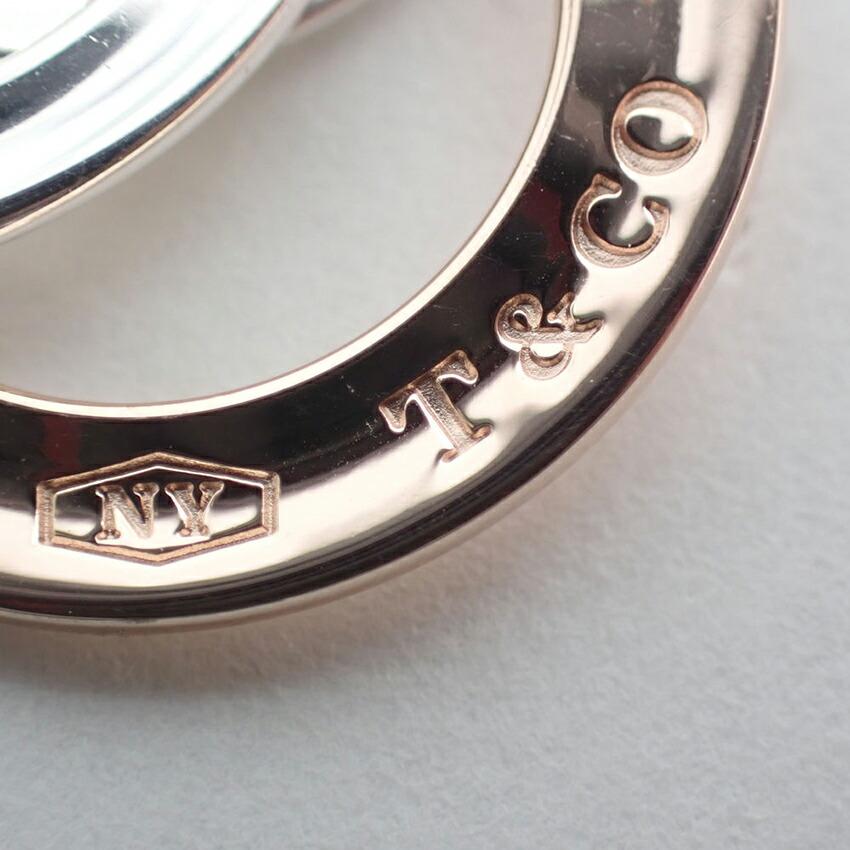 [Pre-owned] TIFFANY 925/Metal 1837 Interlocking Circle Necklace/j9-11