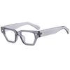 European and American square small frame rice nail sunglasses men's advanced sense ins trendy street sunglasses women's sunshade glasses