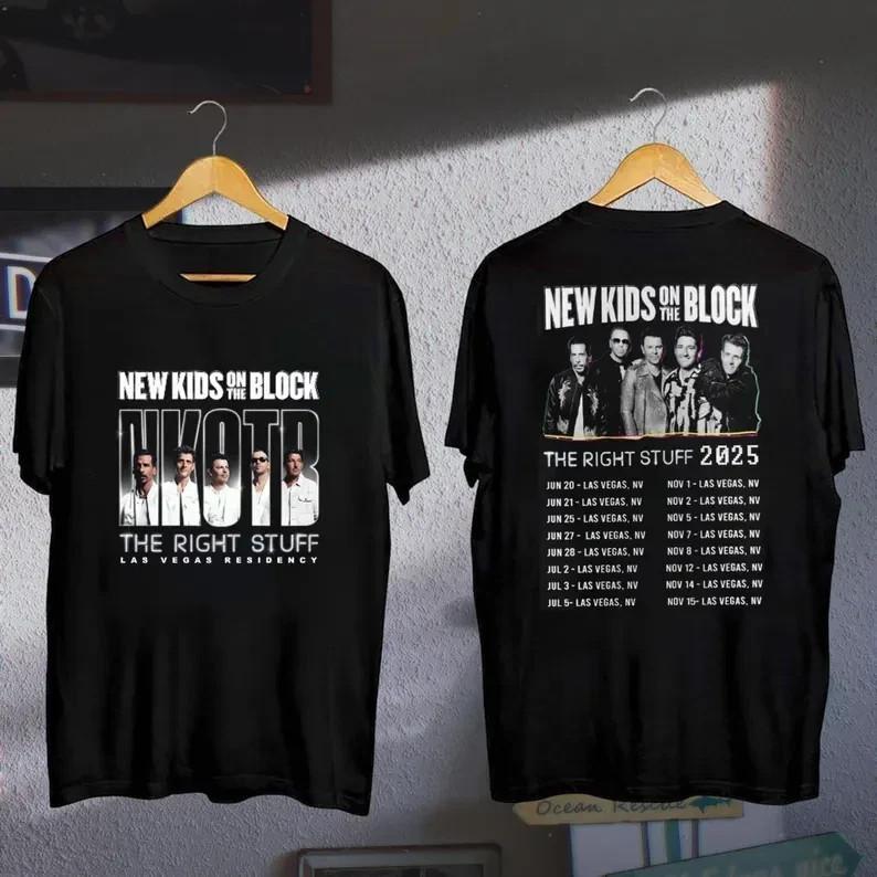 2026 New Kids On The Block The Right Stuff Tour Shirt NKOTB Band Tee XXXXL