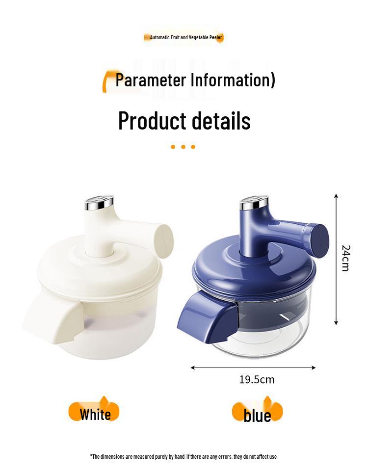 Electric Fruit & Vegetable Peeler for Home and Commercial Use