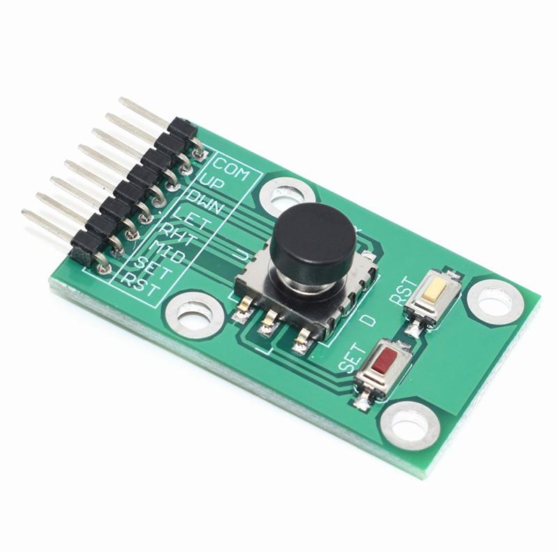 Five Direction Navigation Button Module for MCU AVR Game 5D Rocker Joystick Independent Keyboard for Arduino Joystick Module