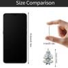 Christmas Countdown Hanging Ornament Set, 2D Flat Snowman Design for Winter Holiday Decor