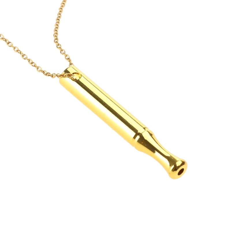 

Mindful Breathing Necklace for Stress Relief and Meditation Portable Breathing Tool Neckchain Calming Down Exercises