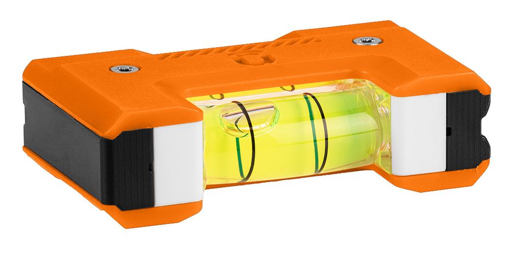 Taschenwasserwaage mit Gürtelclip