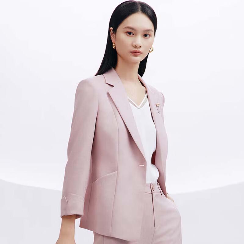 

JESSIE Elegant Slim Fit One-Button Blazer XL