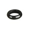 Tibetan Snake Pattern Jade Ring – Dark Green Ethnic Carved Band