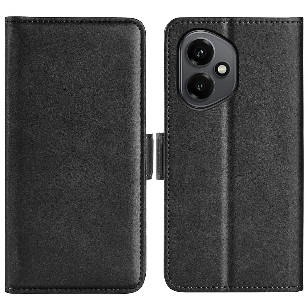 For Honor 400 5G (Global) Etui Kalveskinn Tekstur Lær Lommebok Telefondeksel