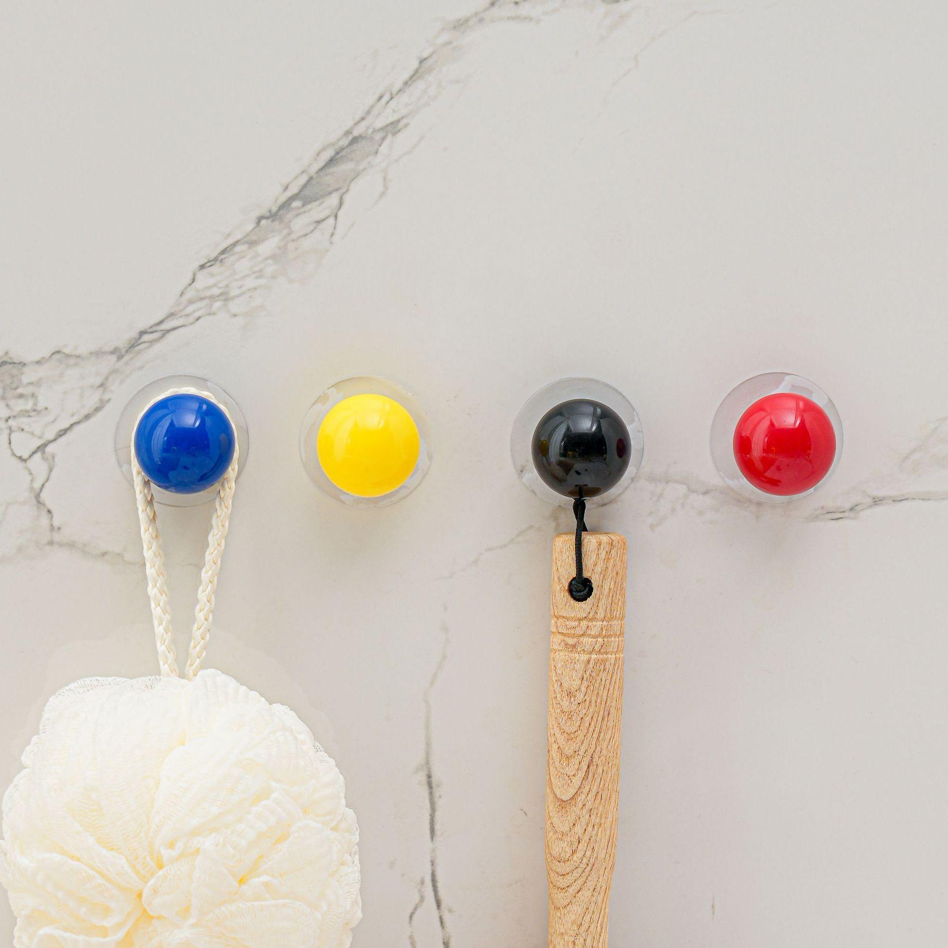 

Dopamine Knob: Self-Adhesive Candy Color Ball Handle, No-Drill Cabinet or Clothes Pull