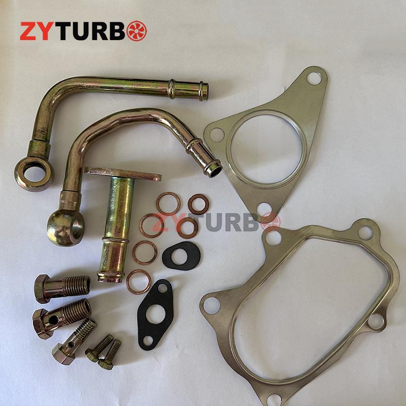 Turbo Water Pipe Line Gasket Kit FOR SUBARU EJ20 EJ25 TD04 TD05 TD06 Fitting