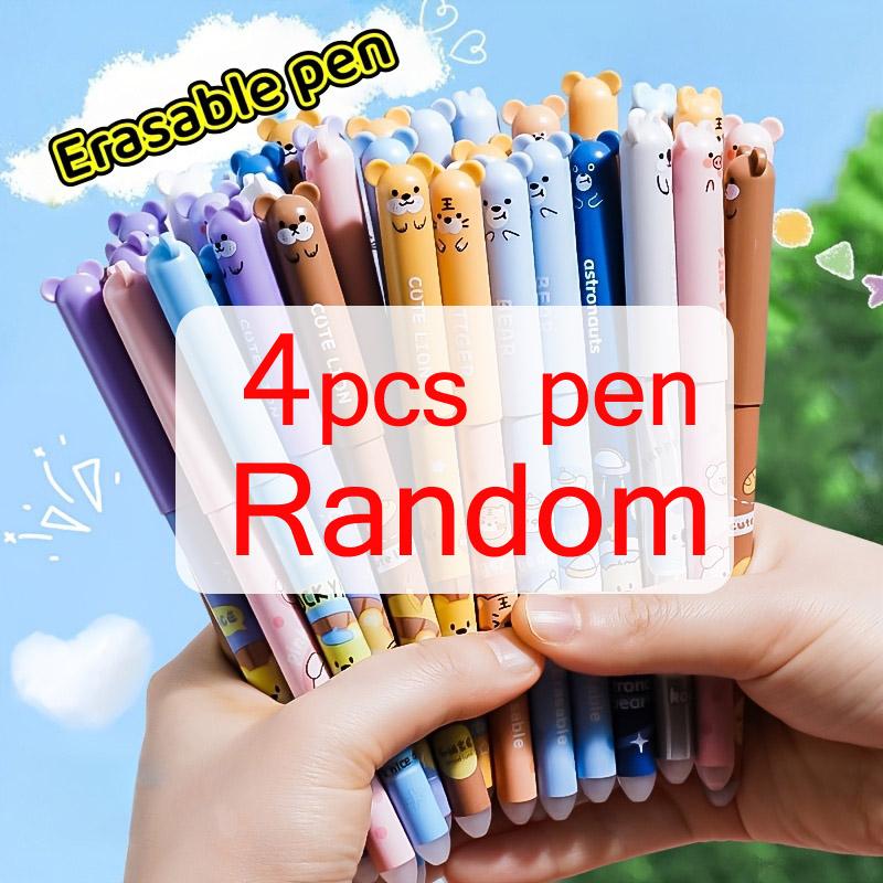 

Cute Animal Gel Pen Erasable Pens Erase Blue Ink Animals Fine Point Pen for School Office Gift