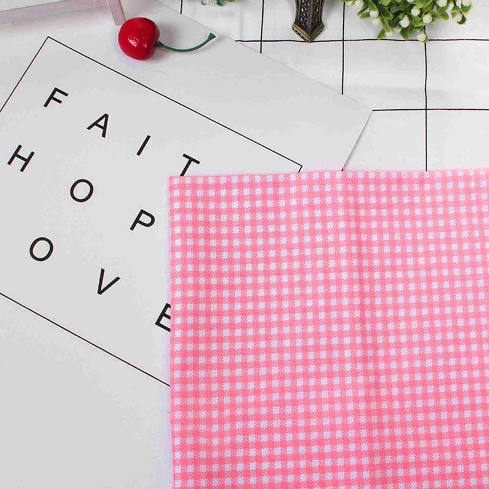 7Pcs Pure Cotton Material Fabric Bundle 50*50cm Square Size Pre-cut Fabric Dorm Bedding Making