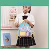 Kids Cartoon Oxford Fabric School Bag With Animal Prints For Toddlers And Preschoolers