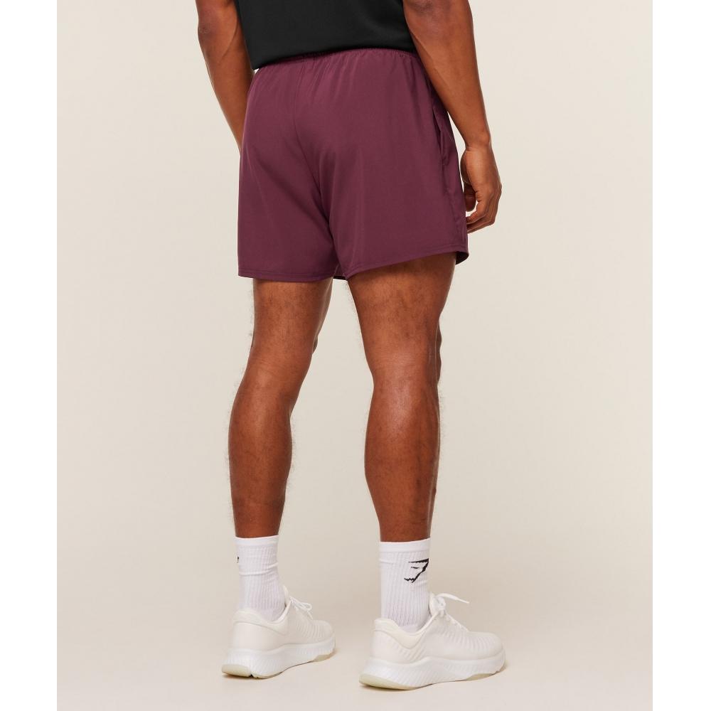 Gymshark Arrival 5  Shorts Gs Impact Burgundy A2a1m Rcf3