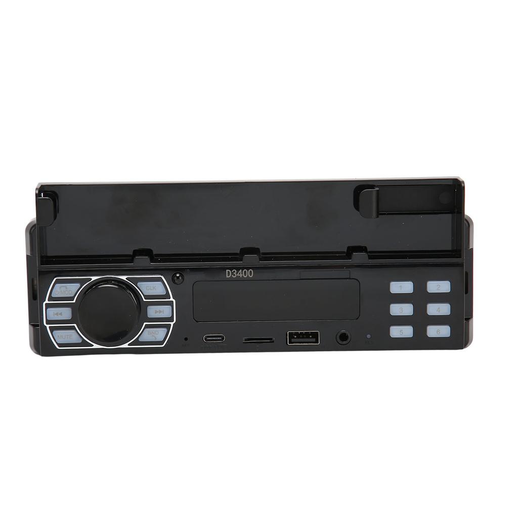 Car MP3 Player Single DIN Car Bluetooth Radio Stereo With Find A Car Voice Assistant Remote Control