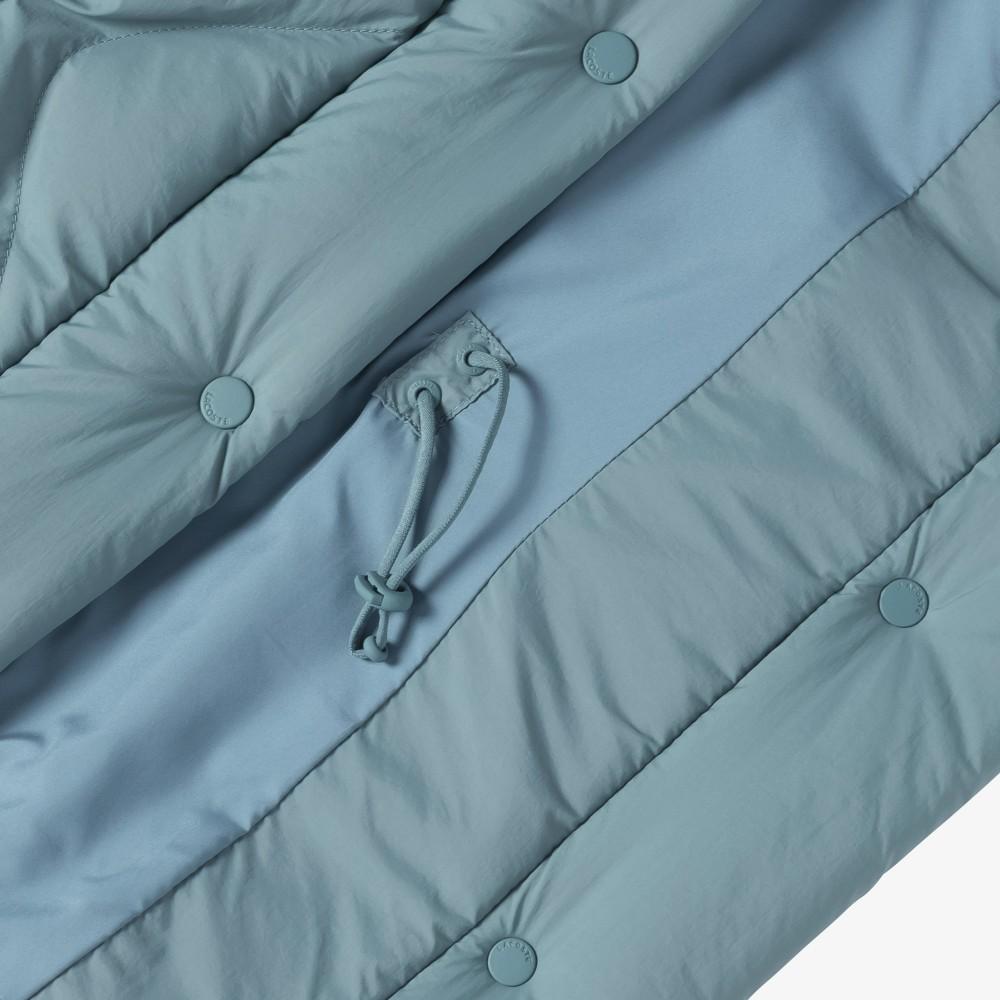 [Lacoste] Women's Hooded Quilted Down Vest BF521E-54NBMY