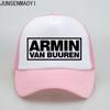 Armin Van Buuren Kappe DJ Fans Trucker Mesh Cool Baseballkappen Together In A State of Trance Kappe Damen Unisex Musikkappe Hut Sonnenhut