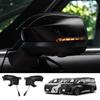 CRAFT WORKS Sequential Door Mirrors with LED Turn Signals for the 40 Series Alphard and These Side Mirrors Feature Switching Functionality and Flowing