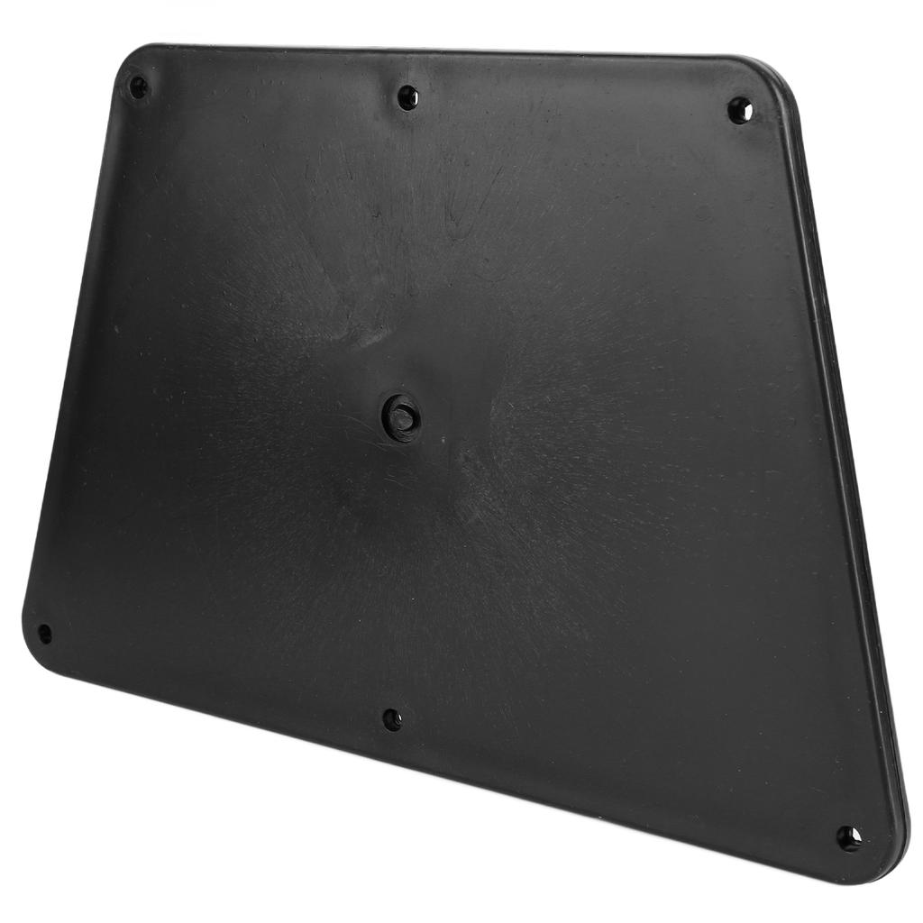 Plastic Transom Outboard Plate Pad for Inflatable Boat Yacht Kayak Canoe Fishing Boat Black
