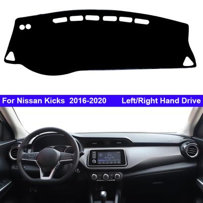 Auto Innen Armaturenbrett Abdeckung Für Nissan Kicks 2016 2017 2018 2019 2020 Auto Armaturenbrett Matte Teppich Umhang Sonnenschutz Dashmat Schmutzabweisend