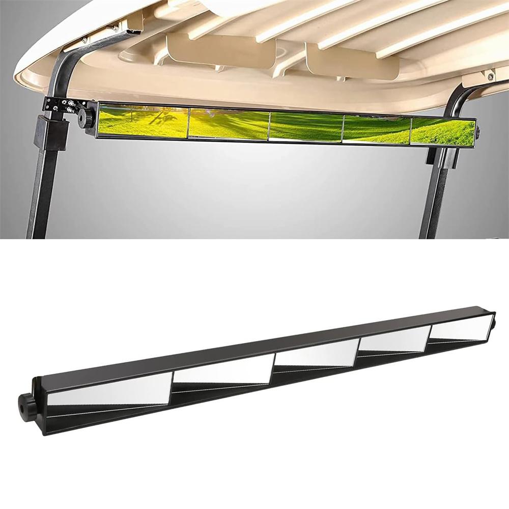 Universal 5 Panel Wink Rear View Mirror Fit For Ezgo Yamaha Club Car Golf Cart