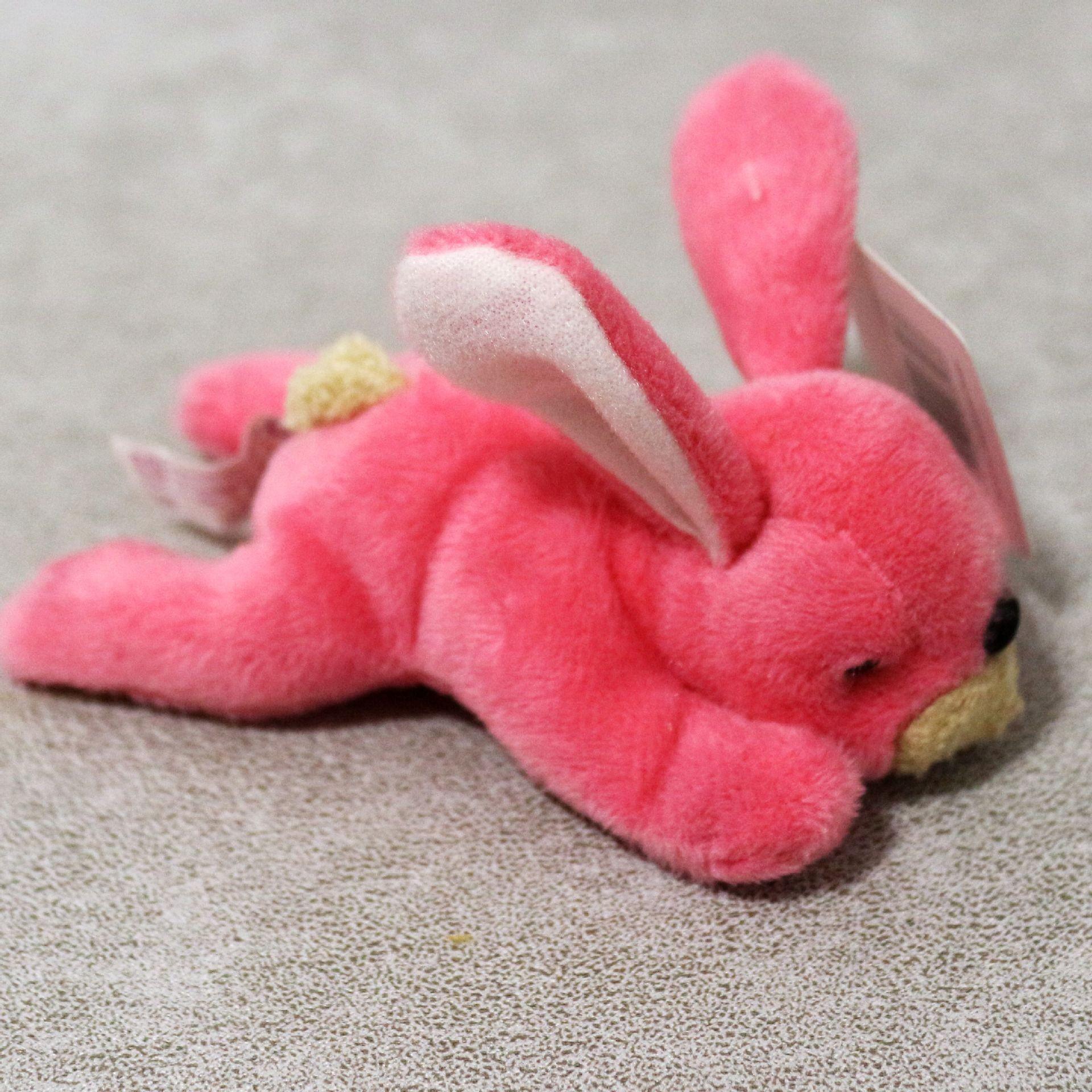 Plush Animal Fridge Magnet Series, Jungle Simulation Animal Cartoon Magnet. One Size розовый