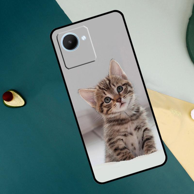 Kitted Cats Cute For Realme C55 C71 C75 C67 C63 C51 C61 C53 C35 C65 11 12 13 14 15 Pro Plus GT6 GT7 Pro Case