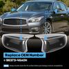 1 Pair Side Mirror Cap Covers Pasennger & Driver Fit For Infiniti Q50 Q60 Q70 Q70L QX30 Accessories Left and Right Door Mirror Covers Replacements