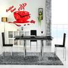 DIY Acrylic Mirror Wall Clock Coffee Cup Design Silent Home Decor