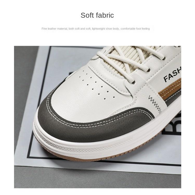 Încălțăminte pentru bărbați de primăvară, pantofi albi mici, respirabili, pentru bărbați, sport, pantofi ocazional, pantofi de modă