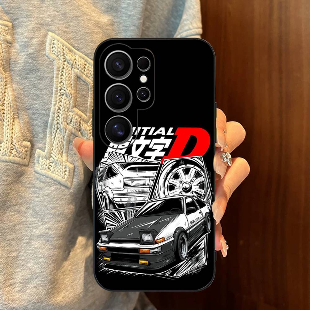 Racing Anime Initial D Phone Case For Samsung S 24 Fe 25 Ultra Plus 20 Lite 21 30 22 23 24 22 Ultra 5G Fundas