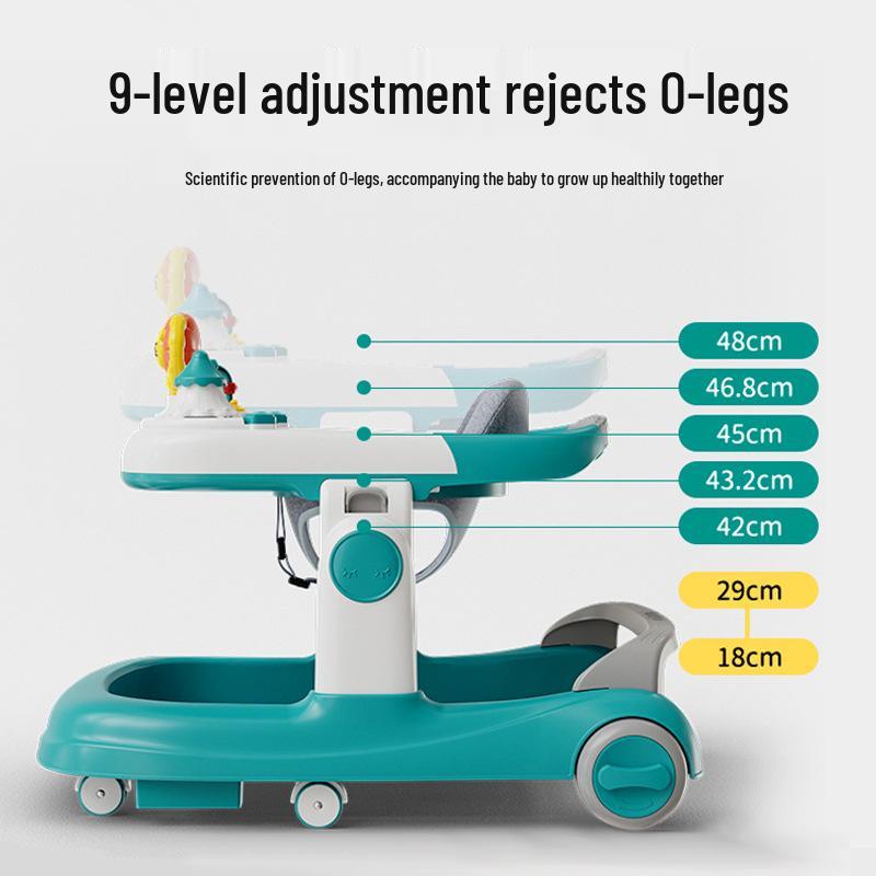Multi-Functional Baby Walker: Anti-Tip, O-Leg Prevention, Children's Toy Bicycle
