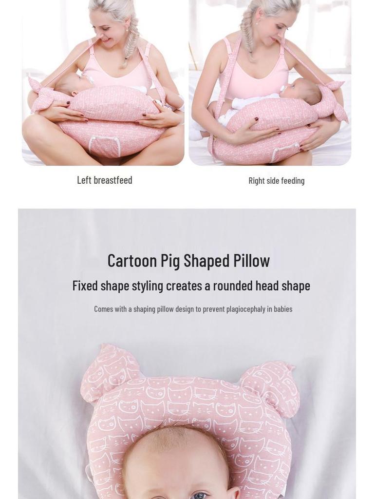 Breastfeeding Pillow & Baby Support Cushion for Newborns