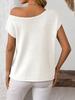 2025 New Collection! Women's Y2K - Inspired Summer Knitted Pullover Sweater Top, Blending Retro Charm with Modern Style
