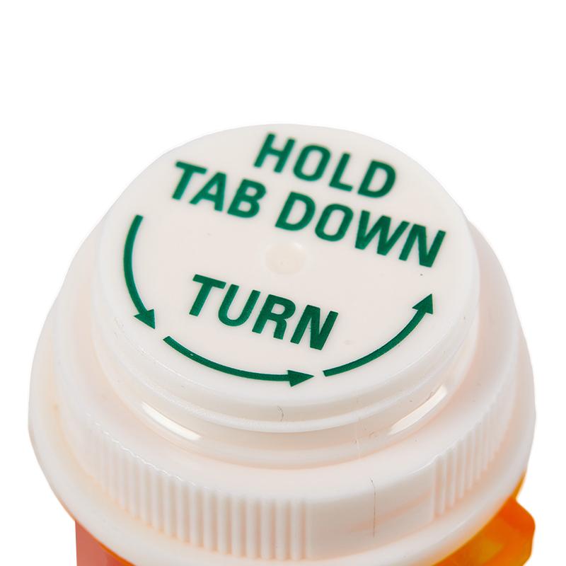 50Ml Push Down & Turn Vial Container Pocket Plastic Storage Stash Jar Pill Bottle Case Box Herb Container