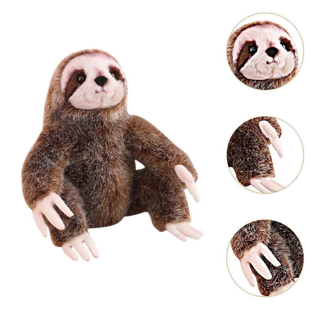 Sloth Stuffed Toy Kids Room Decor Three Toed Sloth Plush Toy for Friend Gift