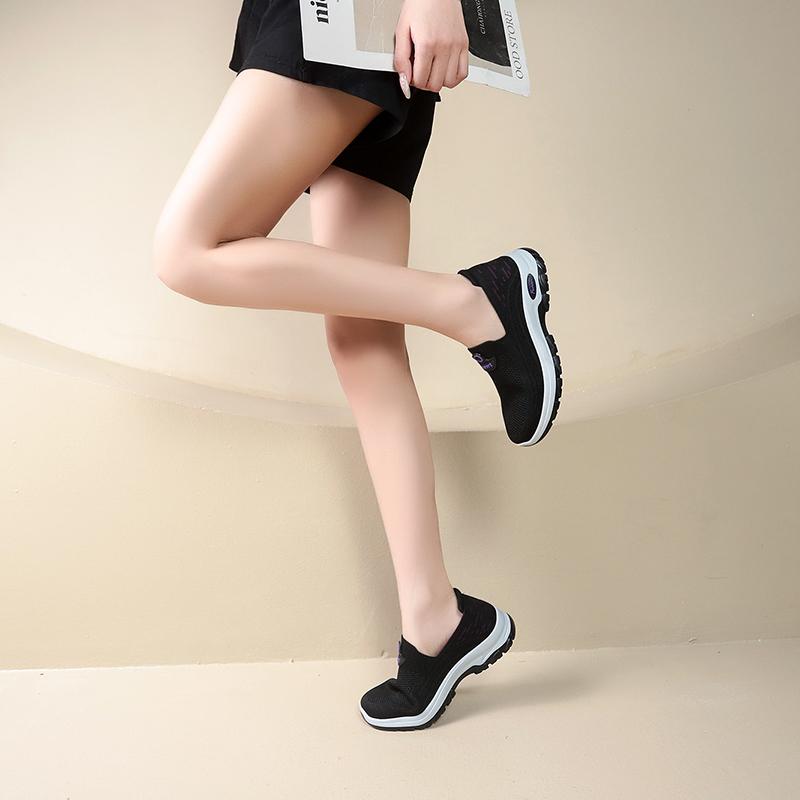 Fashion Shoes for Women Casual Shoes Outdoor Thick Soles Breathable Meshcomfortable Hiking Feet Sports Hiking Shoes Woman Sneakers