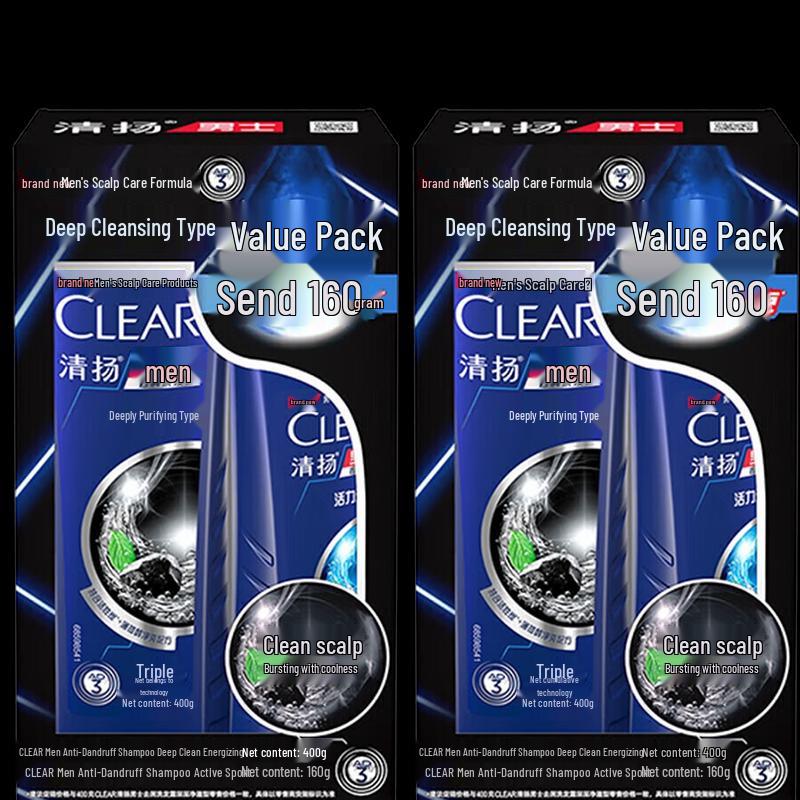 Clear Men Anti-Dandruff Deep Cleanse Shampoo